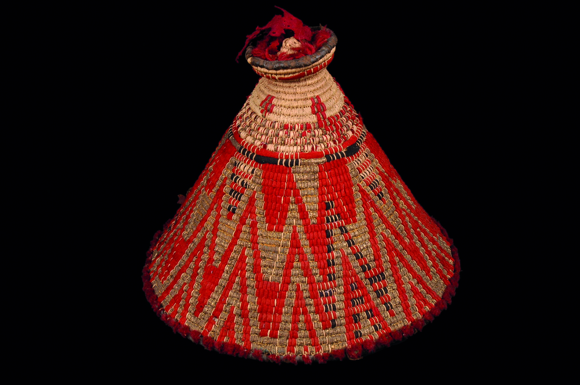 Maroc, une identité moderne : Couvre-plat, Présahara, fin 19e siècle.